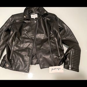 Kendall & Kylie Faux Leather Jacket Size Small New with tags!